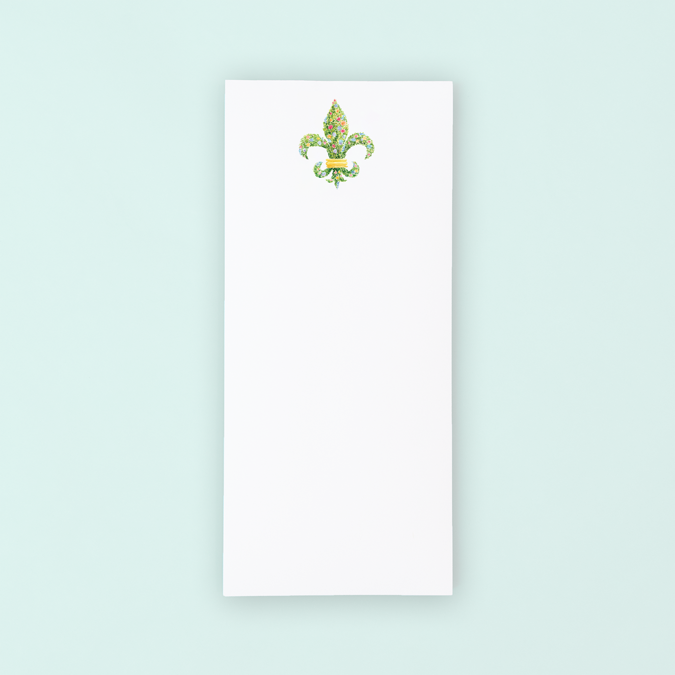 Floral Fleur De Lis Notepad | New Orleans Gift – Taylor Paladino