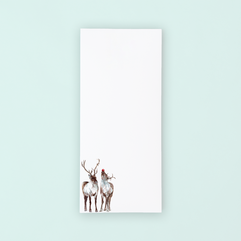 Reindeer  Lists Pad