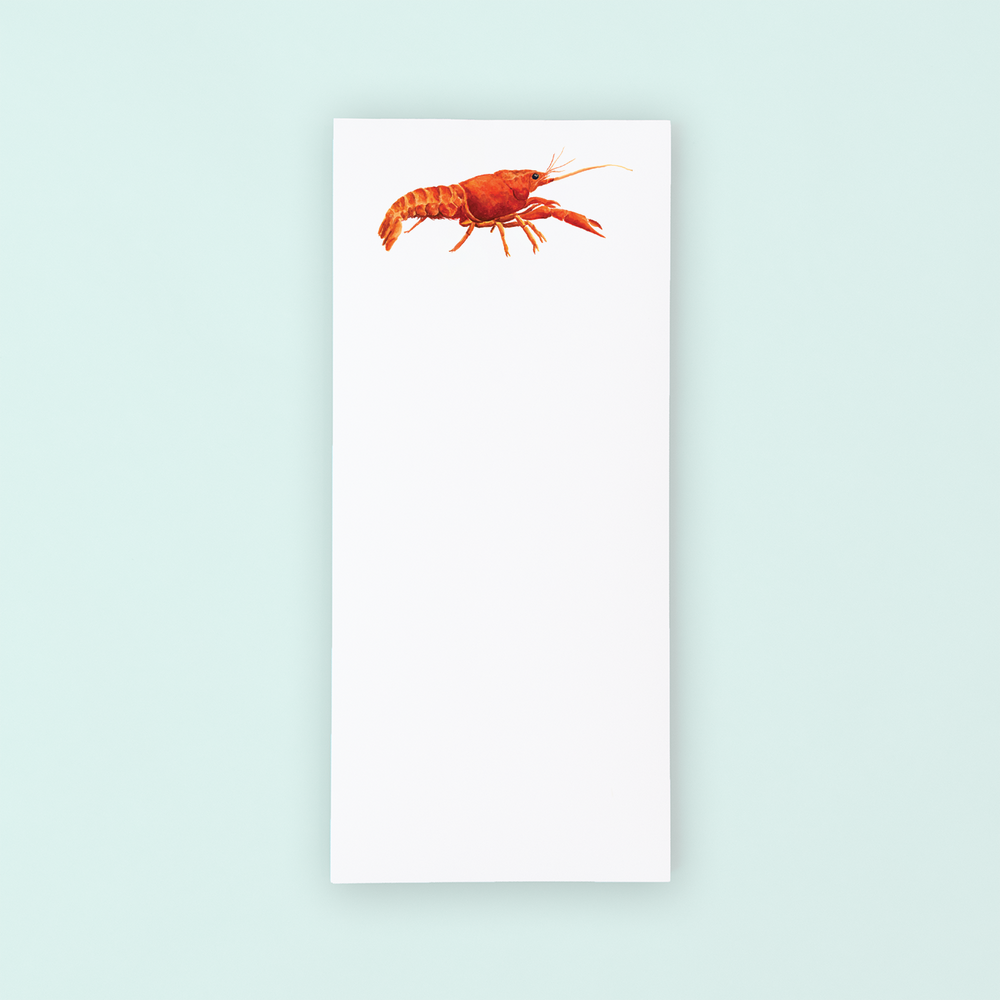 Red Crawfish  Lists Pad