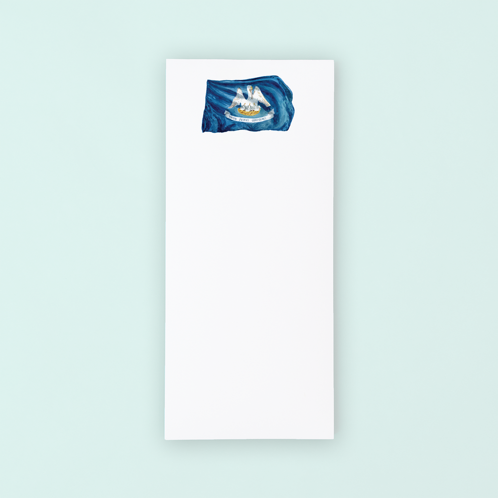 Louisiana Flag  Lists Pad