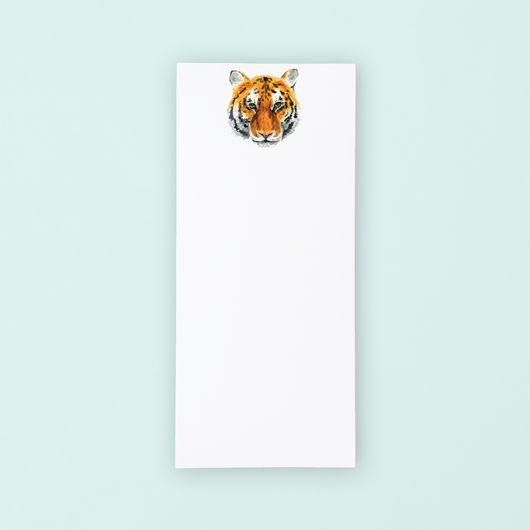 Tiger Face Lists Pad