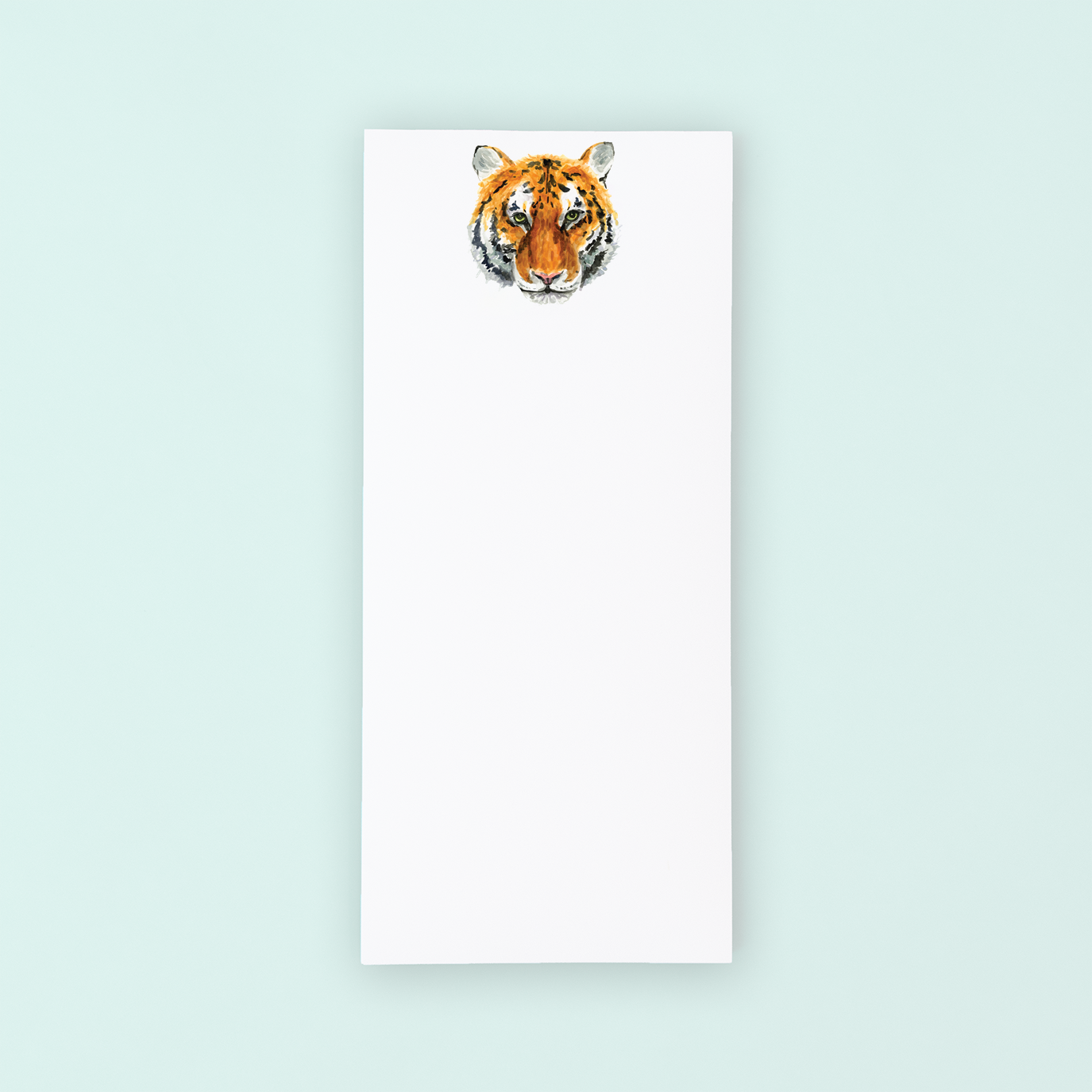 Tiger Face Lists Pad