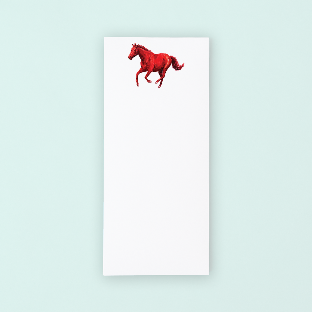 Red Mustang Lists Pad