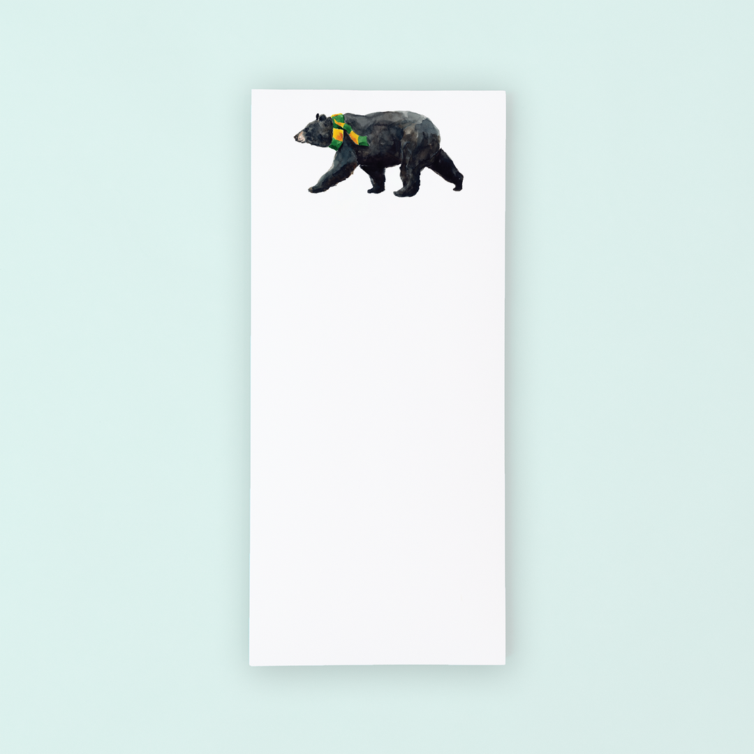 Black Bear Lists Pad