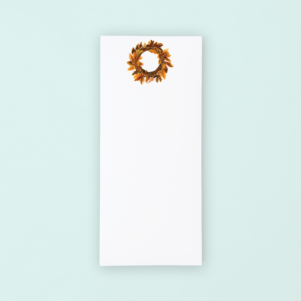 Fall Wreath Lists Pads