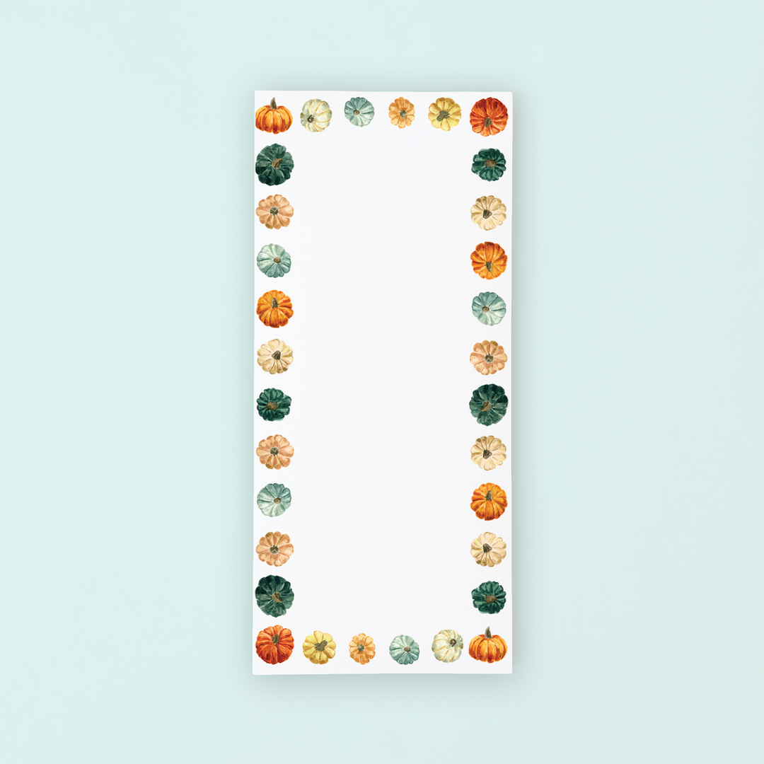 Pumpkins Pattern Lists Pad