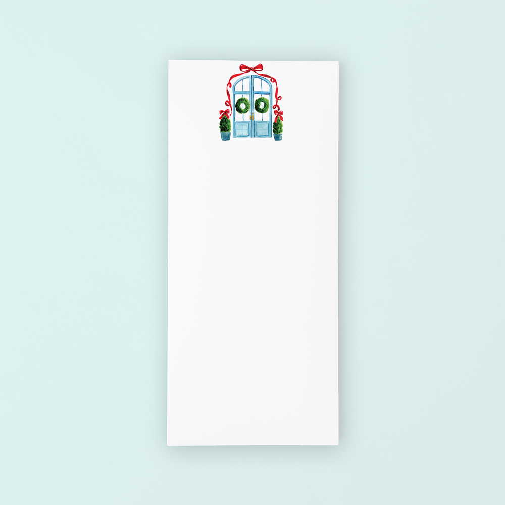 Christmas Doors Lists Pad