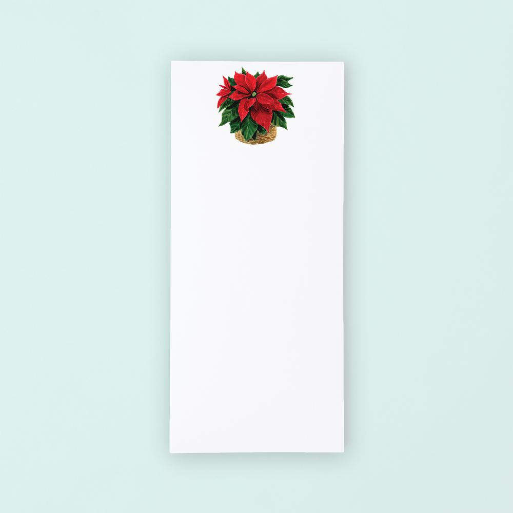 Poinsettias Lists Pad