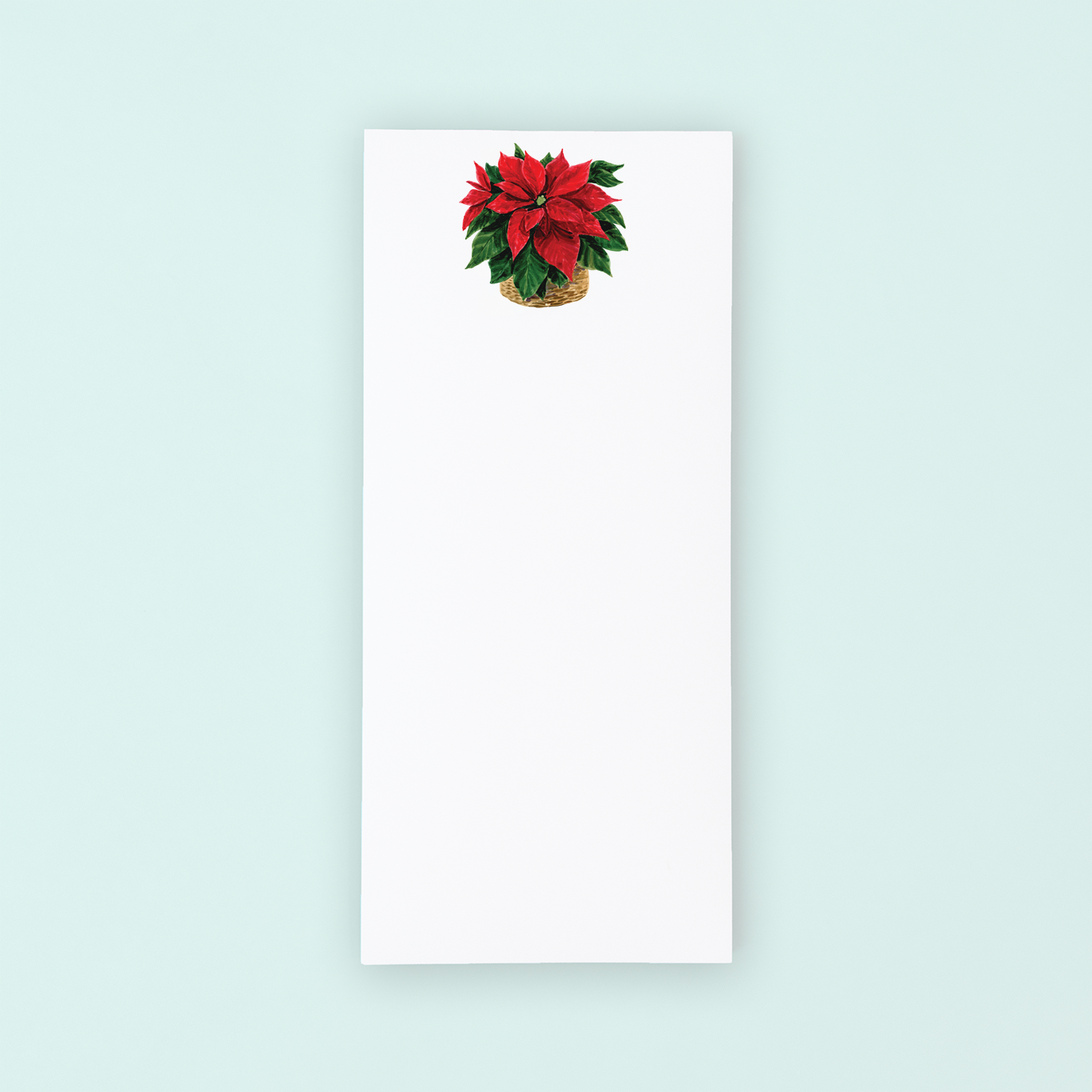 Poinsettias Lists Pad