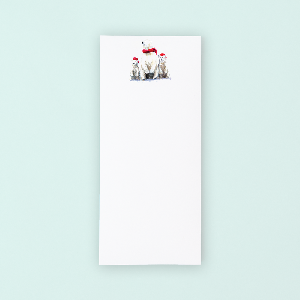 Polar Bears Lists Pad