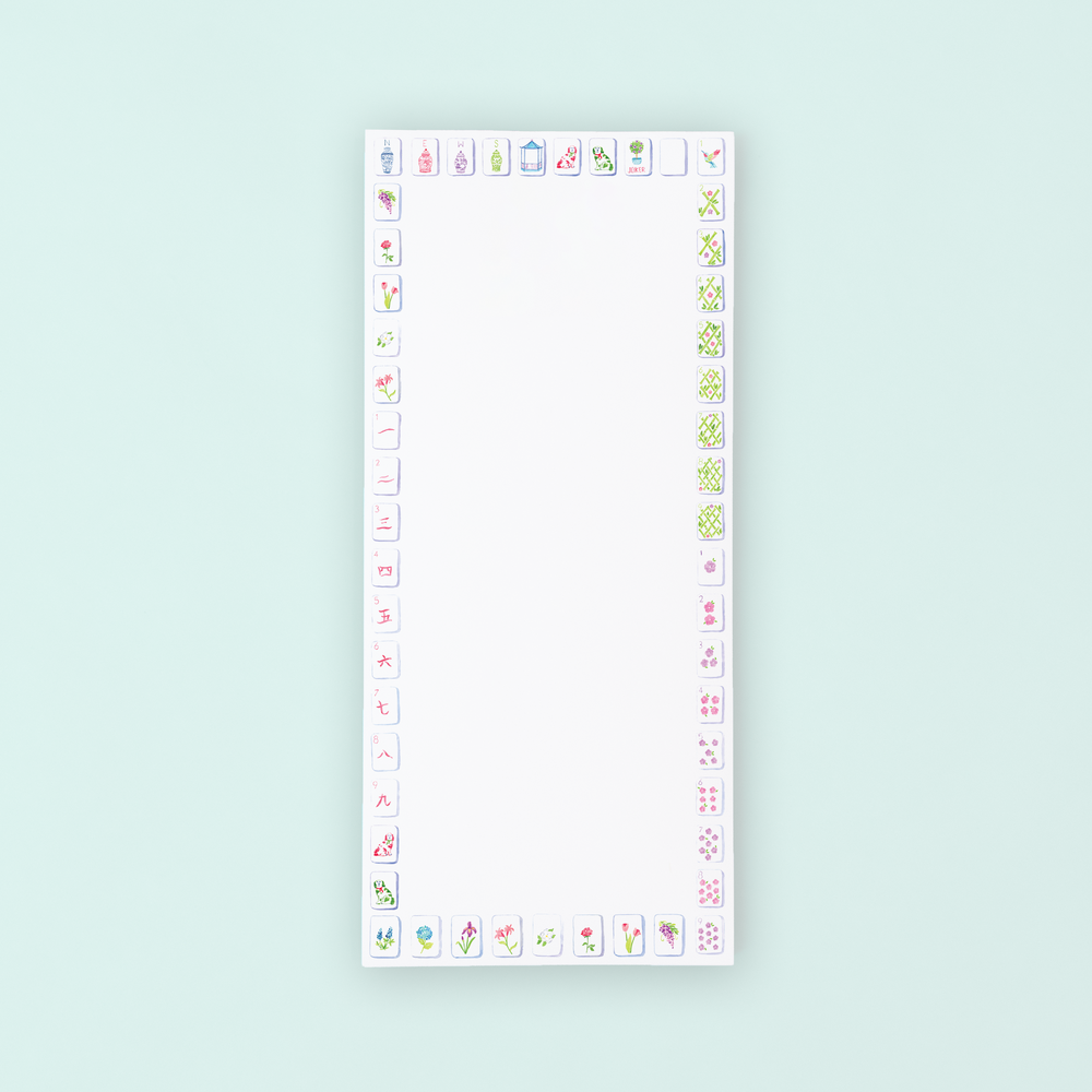 Mahjong List Notepad