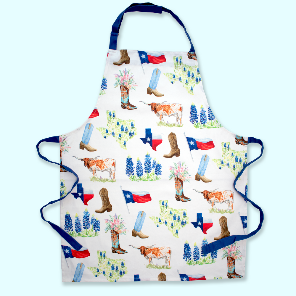 Texas Toile Apron