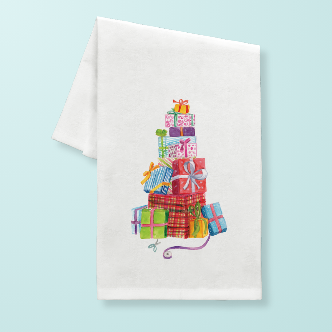 Present Stack Tea Towel