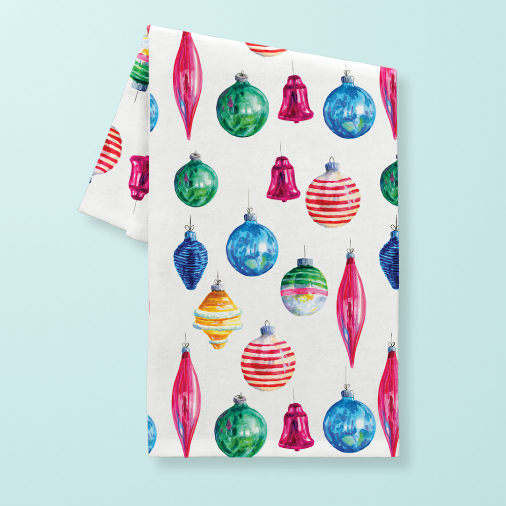 
                      
                        Retro Ornaments Tea Towel
                      
                    