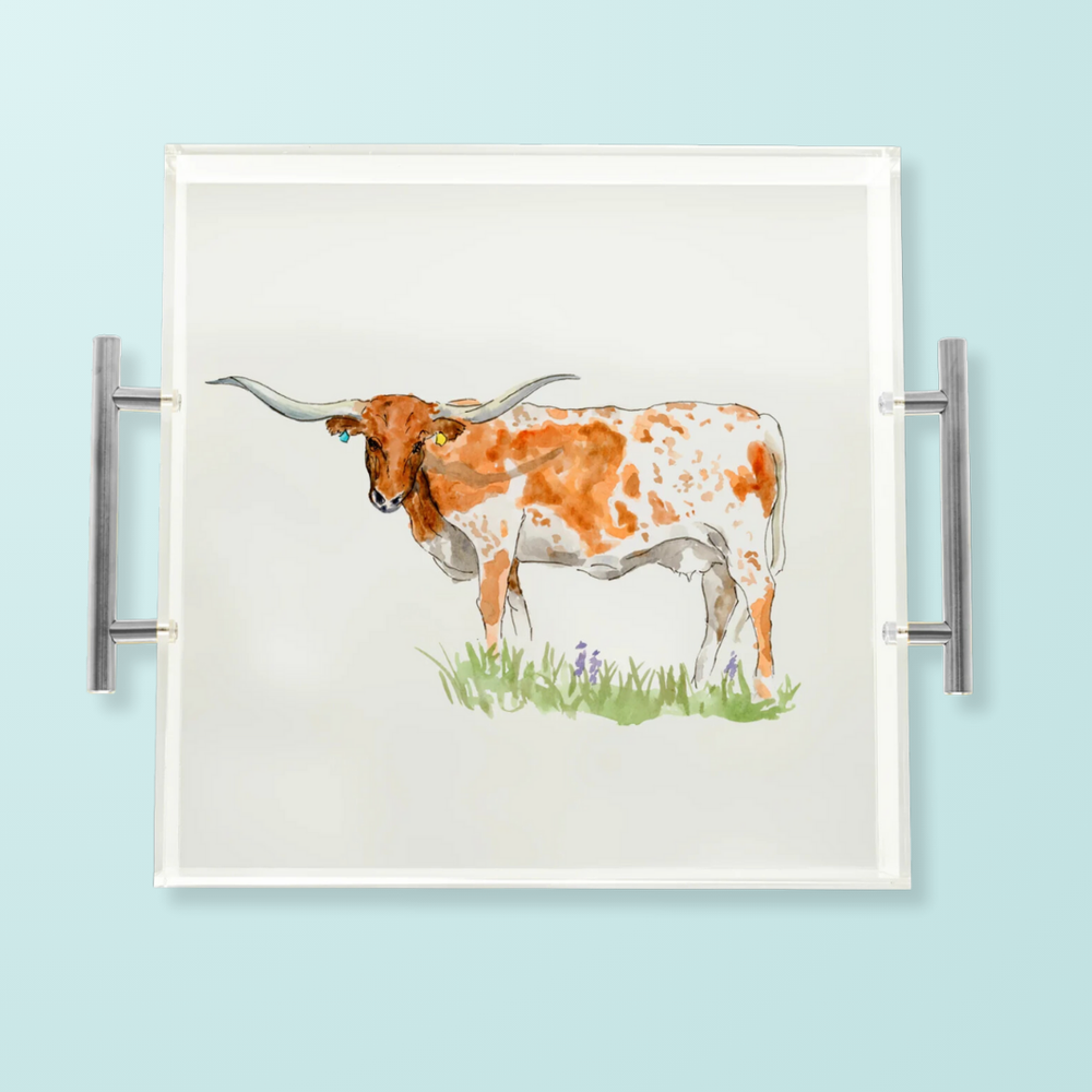 Longhorn Acrylic Tray