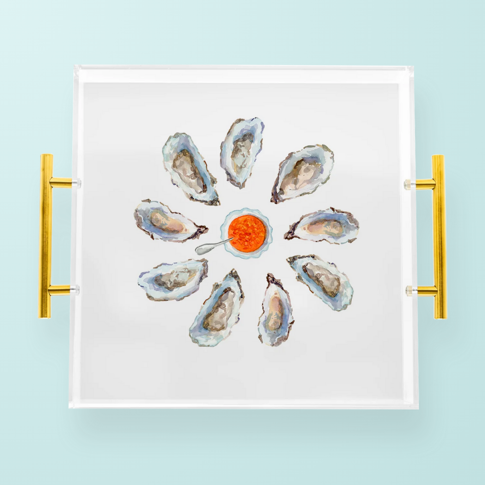 Oysters Acrylic Tray