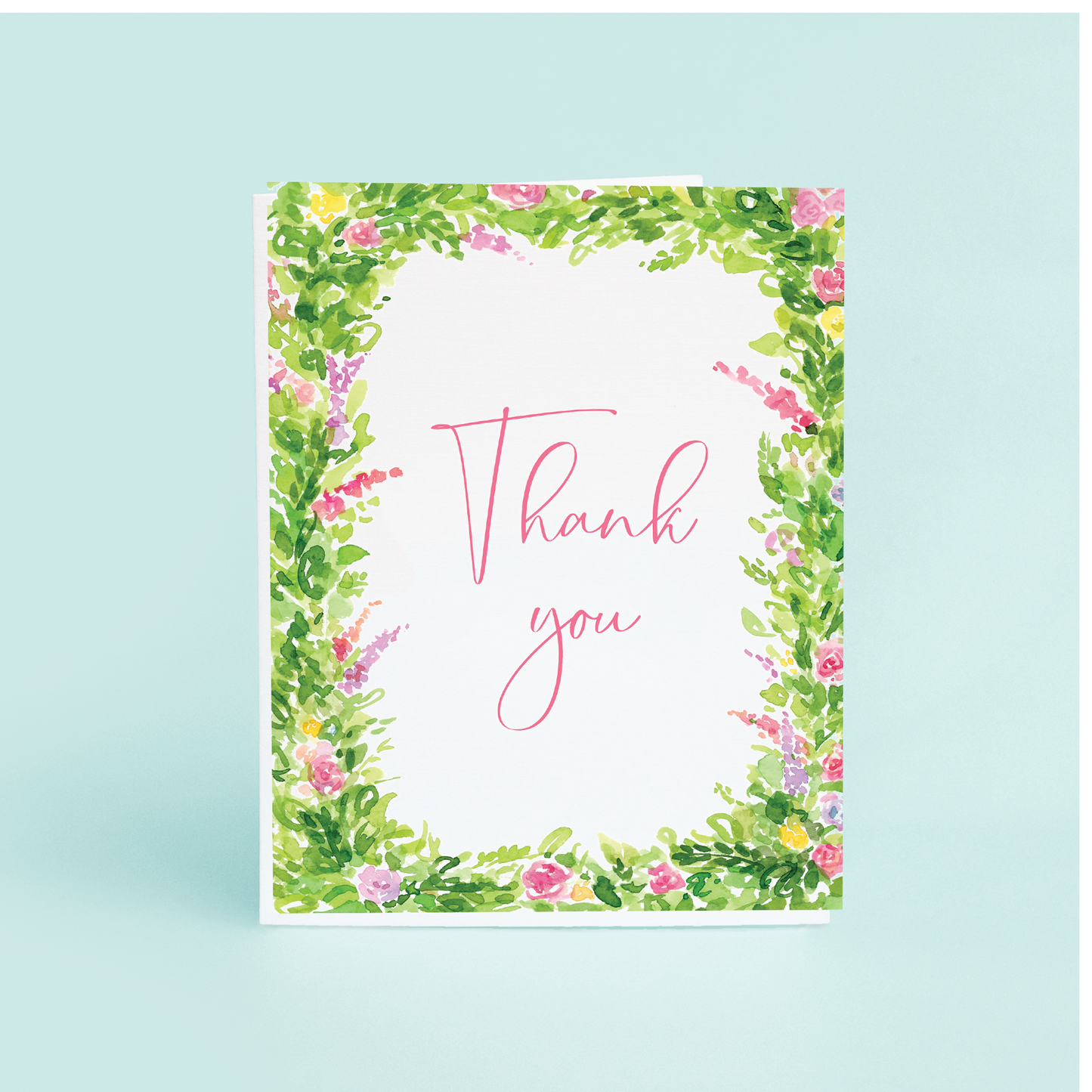 Floral "Thank You"