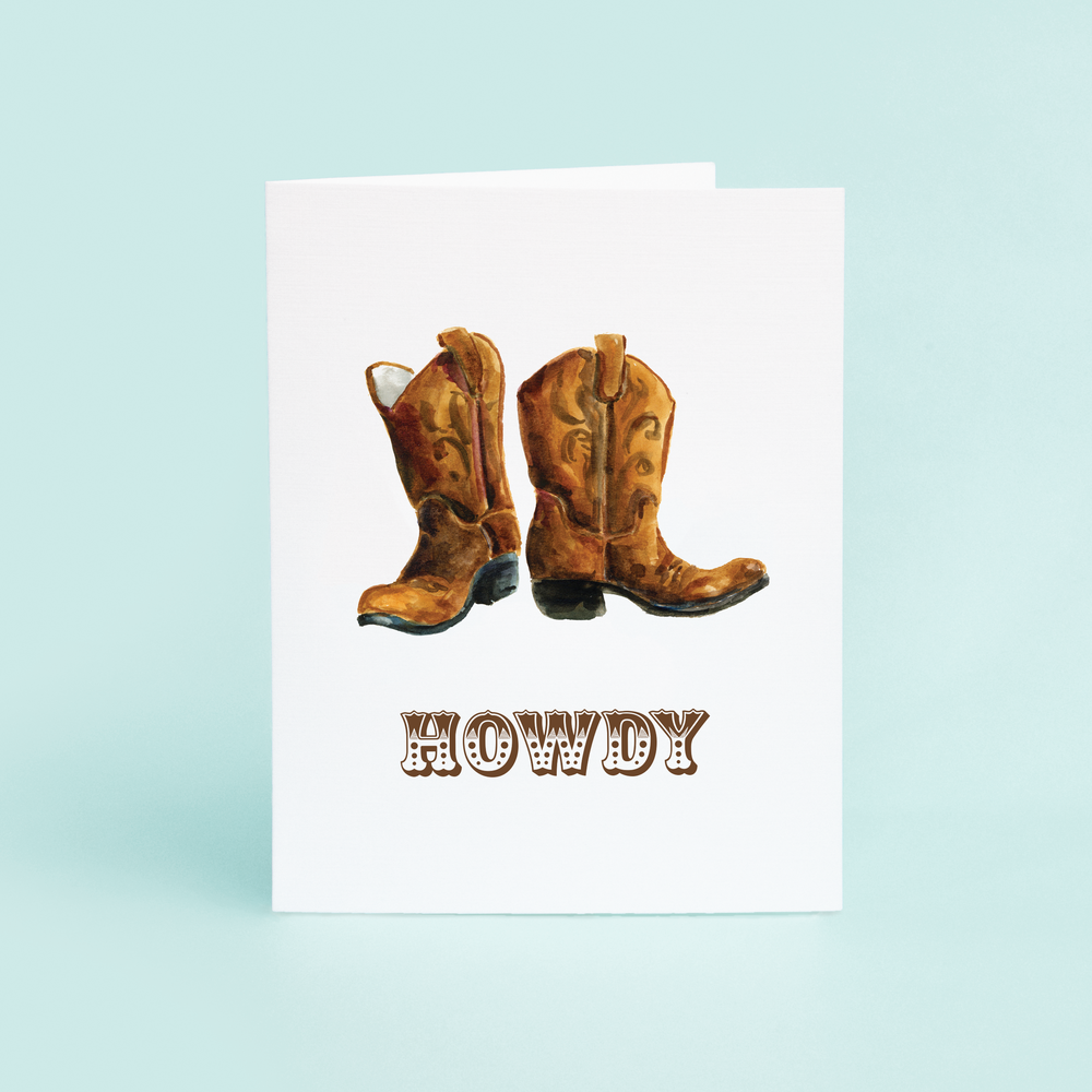 
                      
                        Cowboy Boots "HOWDY"
                      
                    