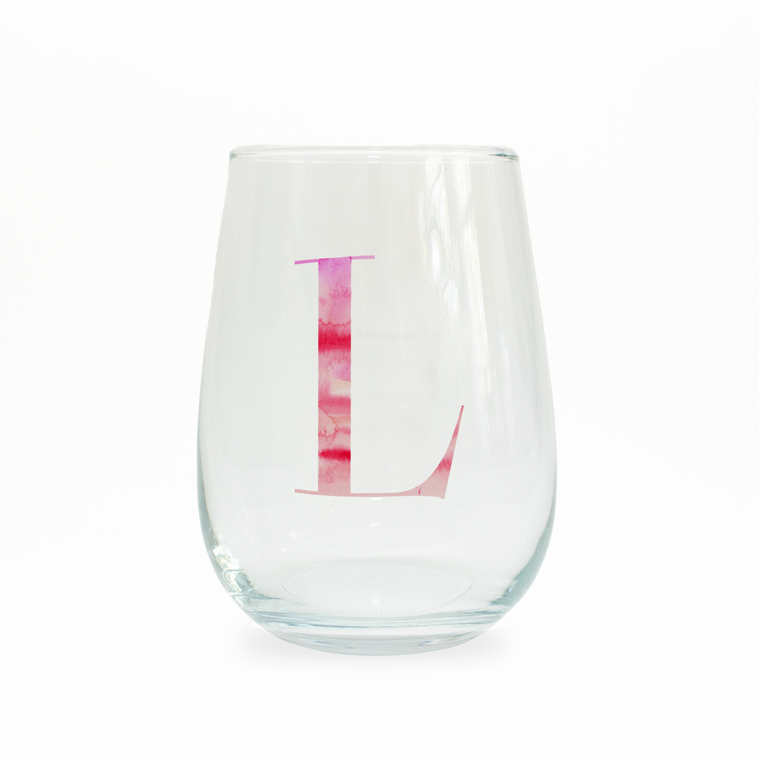 L Monogram Stemless Wine Glass