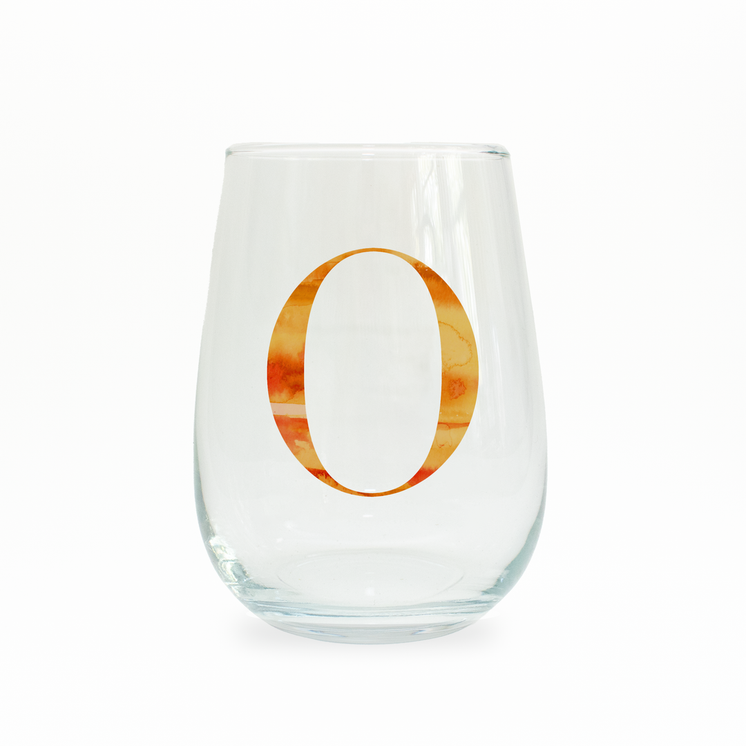 O Monogram Stemless Wine Glass