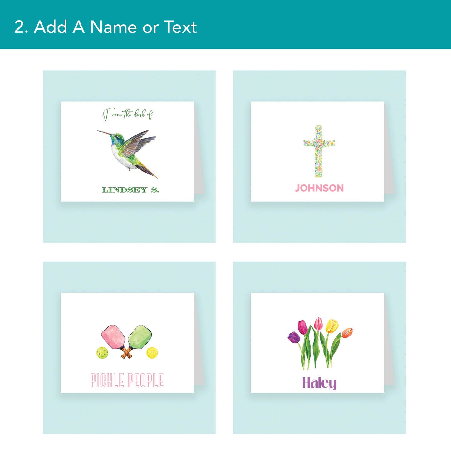 Custom Horizontal Card – Taylor Paladino