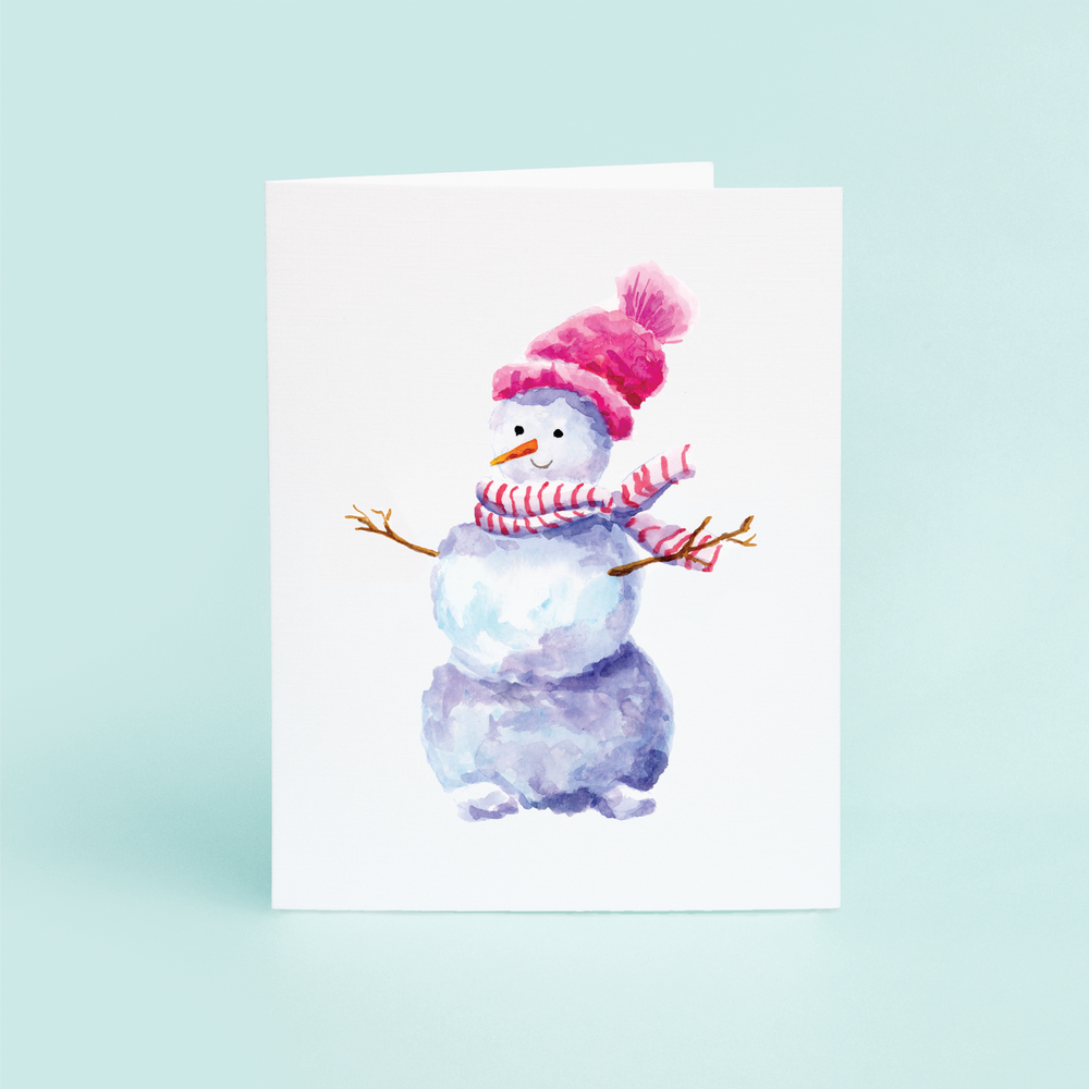 
                      
                        Pink Hat Snowman
                      
                    