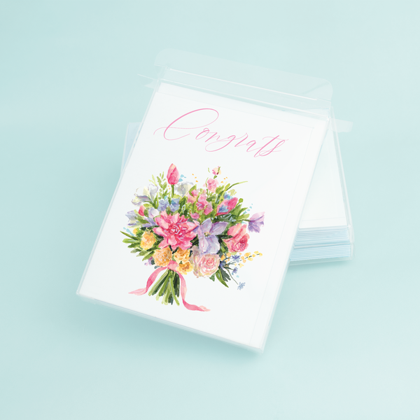 Pastel Bouquet "Congrats"