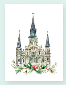 St Louis Cathedral Christmas