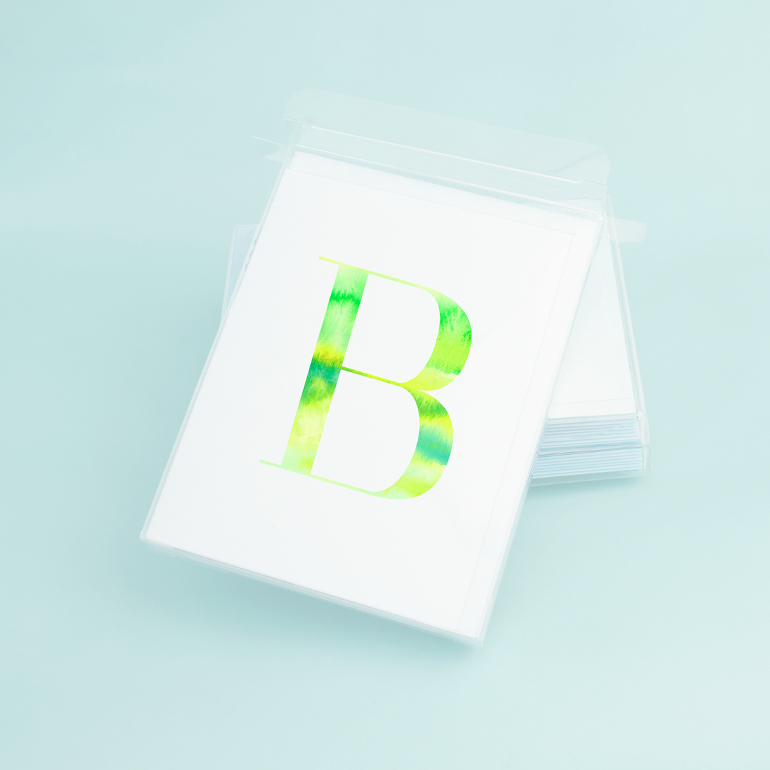 B Folded Card
