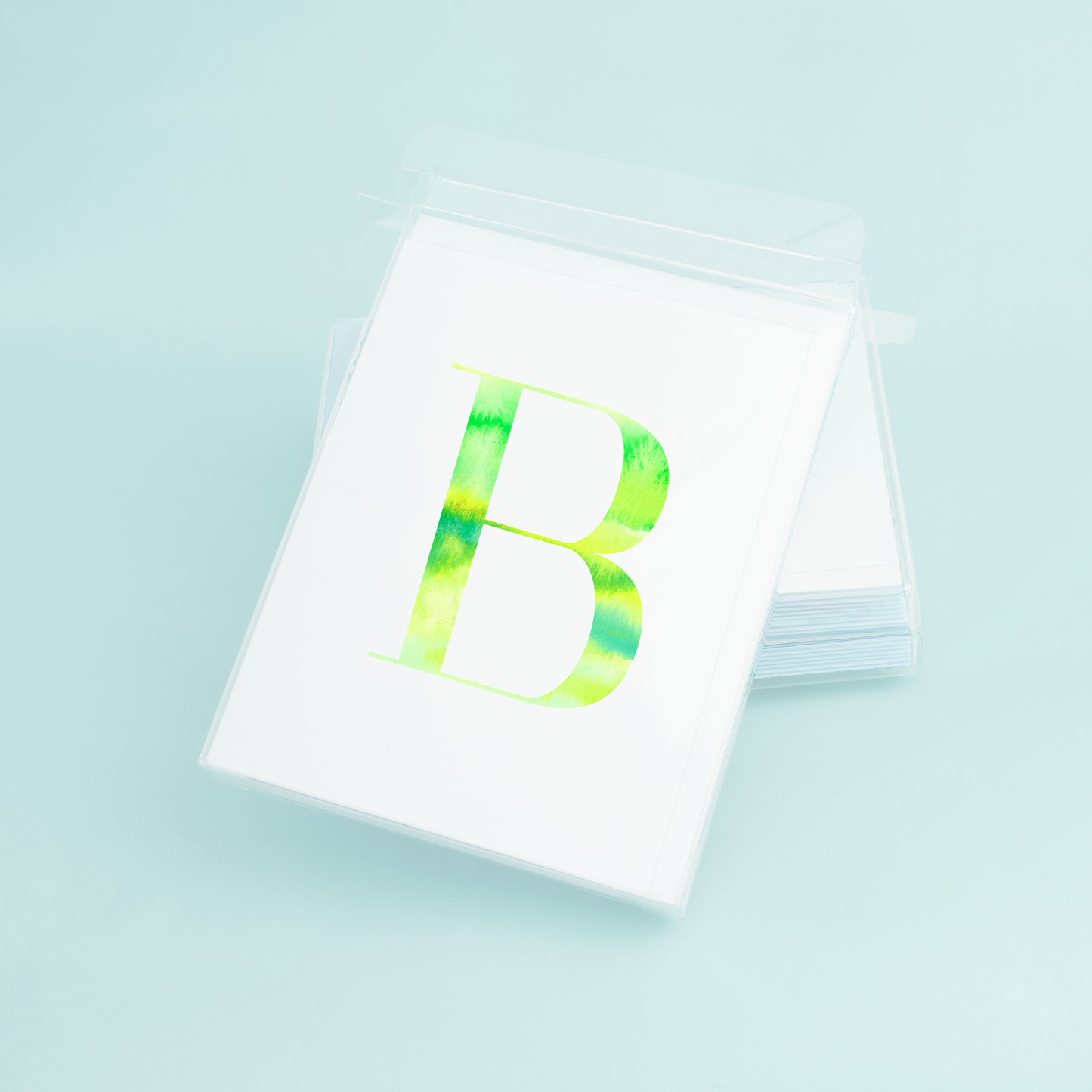 B Folded Card