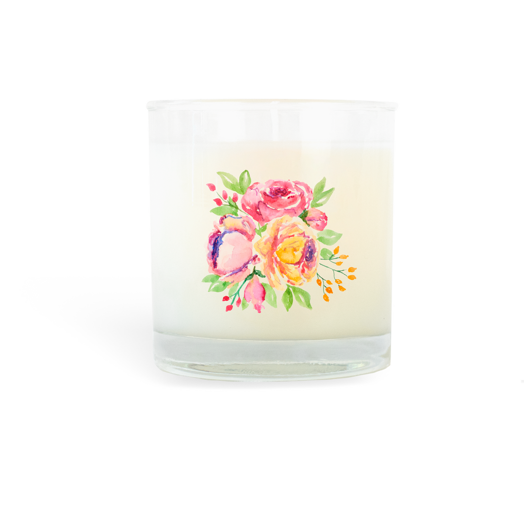 Blushing Rose Candle