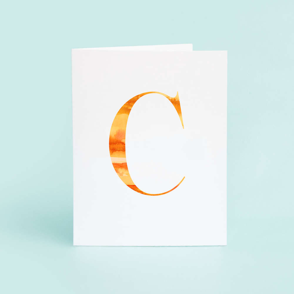 C Folded Card