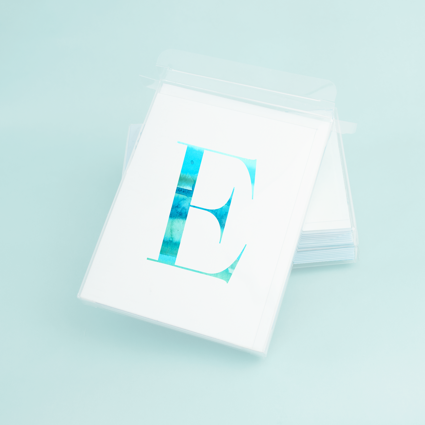 E Folded Card