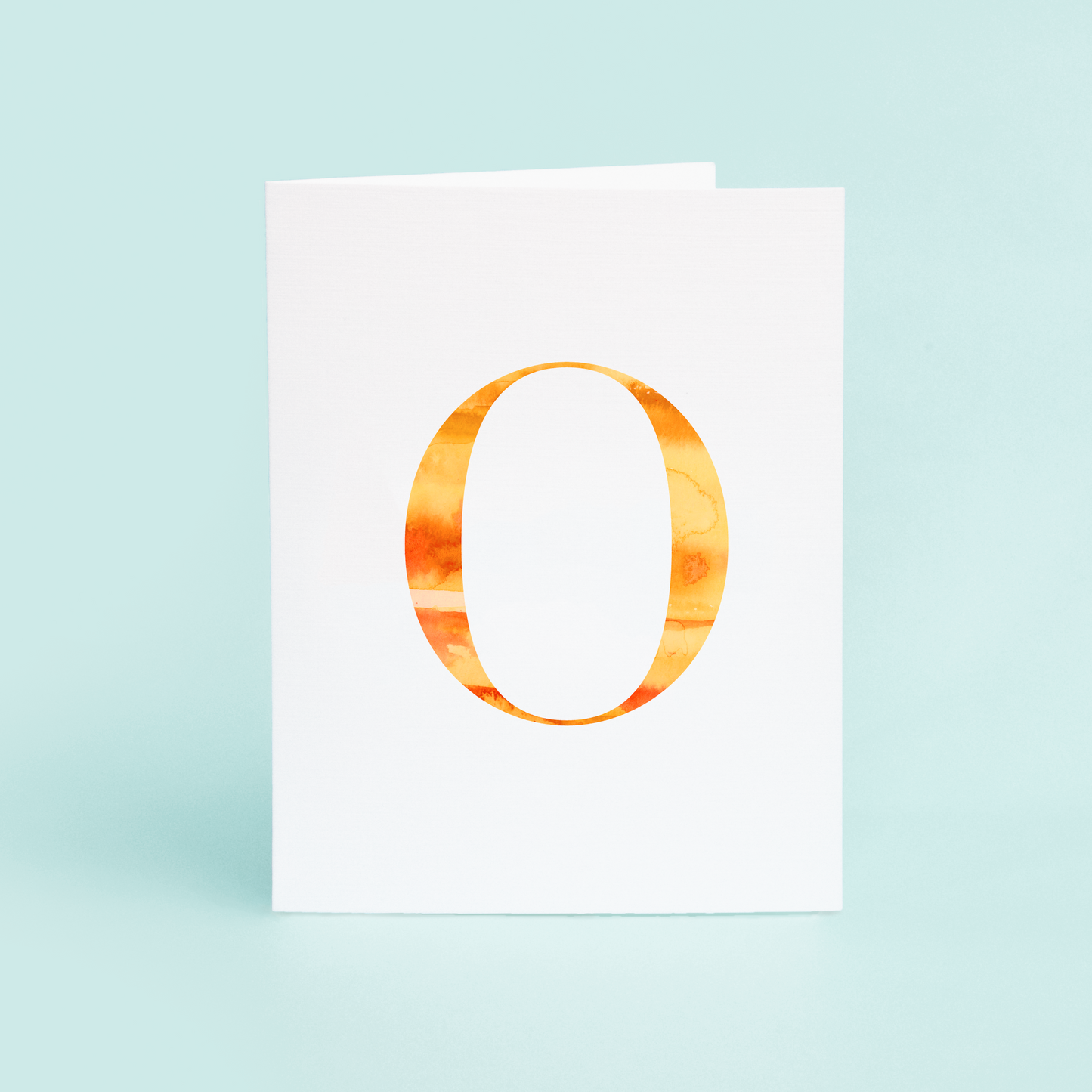 O Folded Card