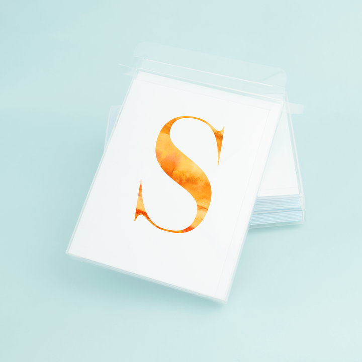 S Folded Card