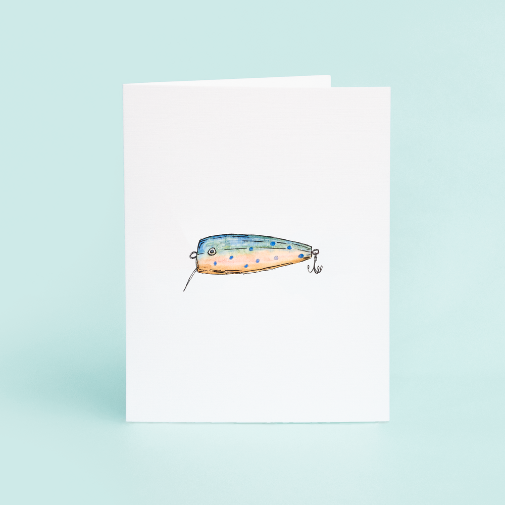 Blue and Salmon Lure