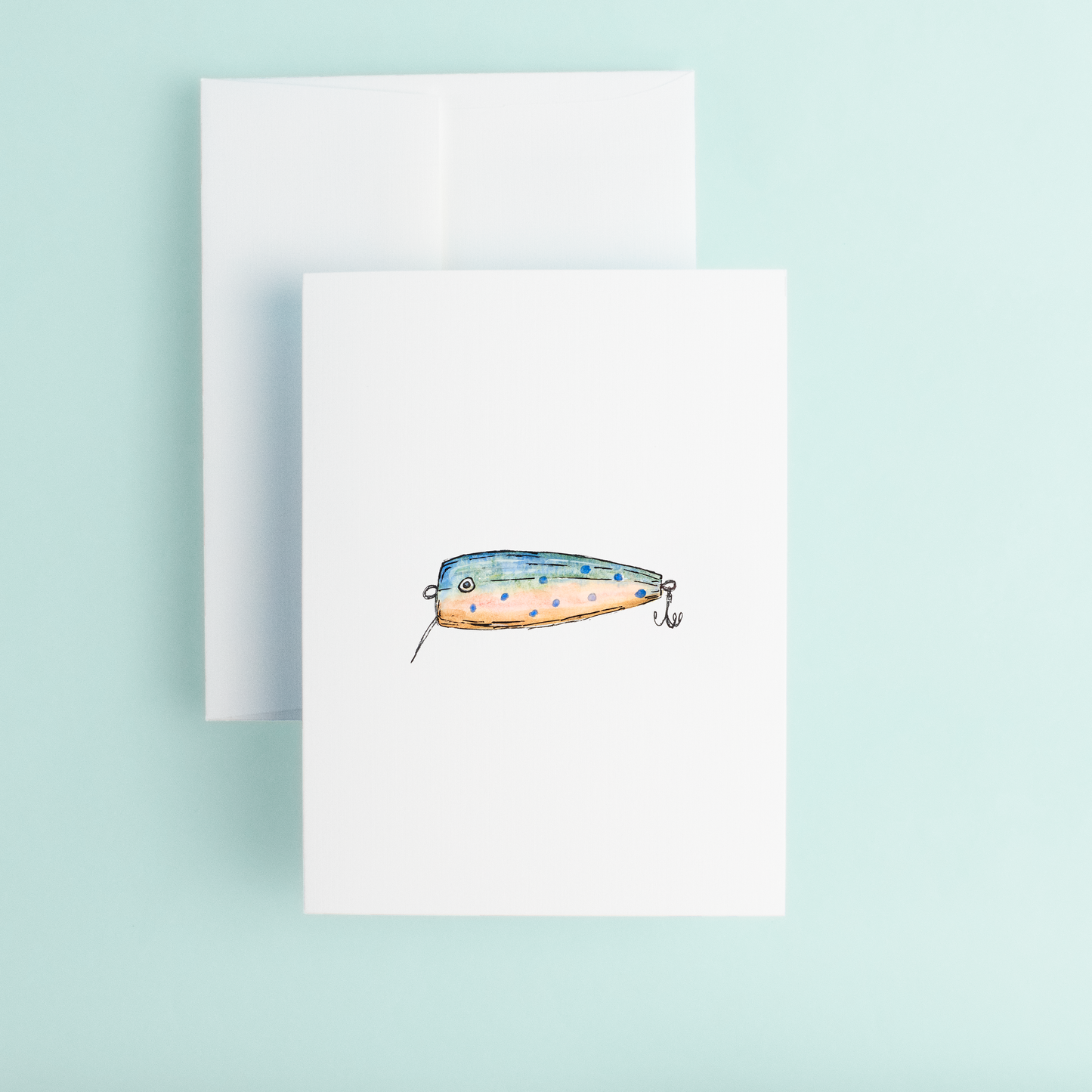 Blue and Salmon Lure