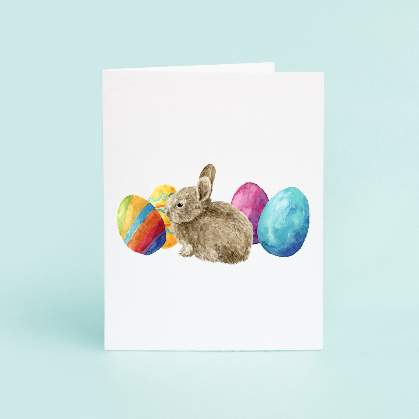 Easter Bunny With Eggs