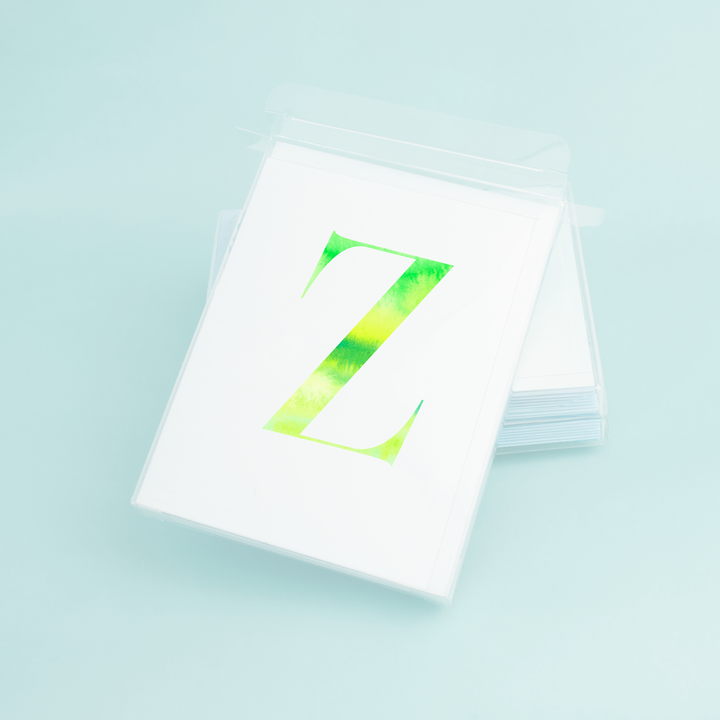 Z Folded Card